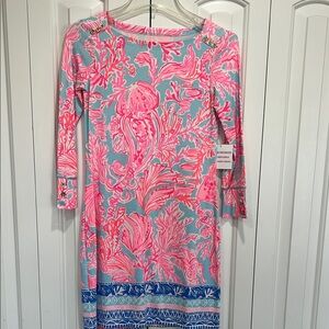 Lilly Pulitzer Women’s Tropical Print  Dress- Size XXS NEW